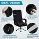 thumbnail image 3 of Cateissary Funda antisuciedad para silla, funda elástica para banquete, cumpleaños, hogar, oficina, dormitorio, sillón, Protector extraíble y lavable Cubiertas para muebles de jardín Caqui L Cateissary HA066527-13, 3 of 6