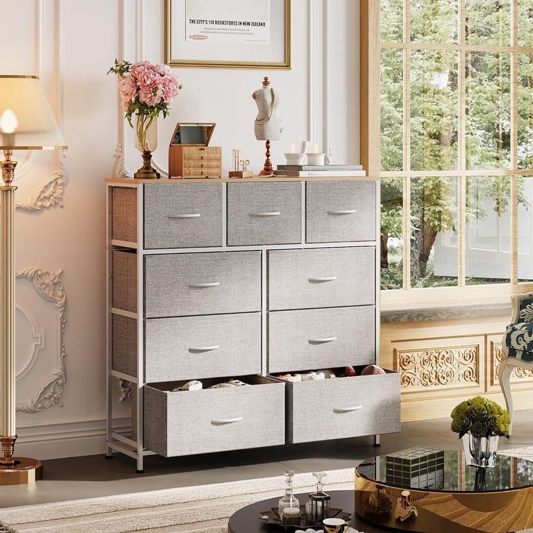 9-Drawer Dresser, Fabric Storage Tower for Bedroom, Hallway  display picture 1