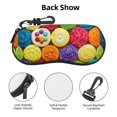 thumbnail image 4 of Picia Brightly Colored Cupcakes Print Sunglasses Case, Eyeglasses Case Protector Large Glasses Case, Key Lock Case Protective Glasses Holder Eyeglasses Cases, 4 of 8