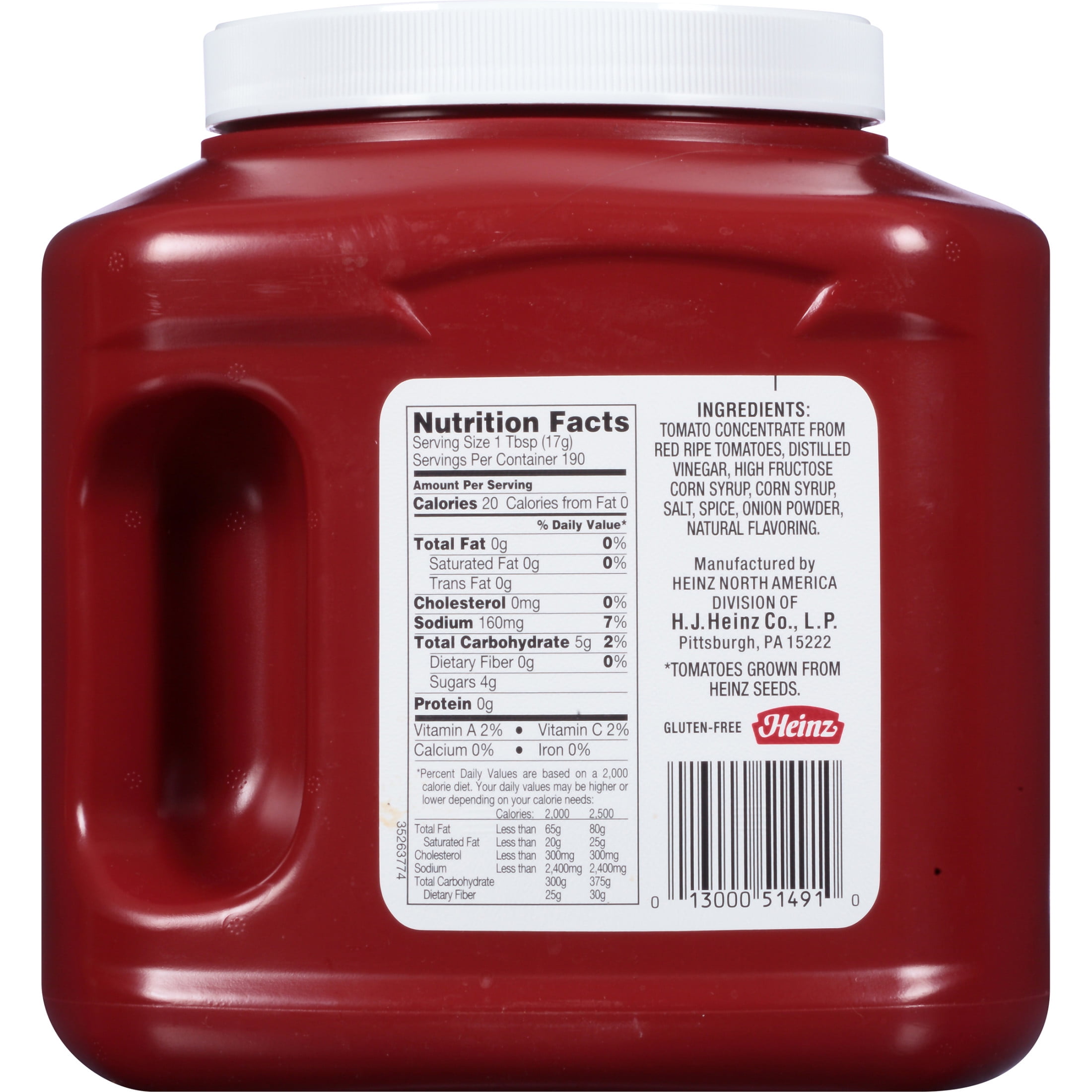 Heinz Tomato Ketchup, 114 oz Jug