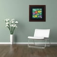 thumbnail image 3 of Trademark Fine Art "Xmas Balls" Canvas Art by Lisa Powell Braun, Black Matte, Wood Frame, 3 of 4