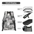 thumbnail image 4 of Honeii Cats Group Print Backpack for School,15.6 inch Laptop Back Pack for High School and College Students, Waterproof Computer Bookbag-One Size, 4 of 6