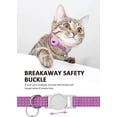thumbnail image 4 of Cat Collar Compatible With Air Tag, Reflective Kitten Collar Breakaway Air Tag Cat Collar, 4 of 5