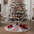 thumbnail image 5 of KLL Cartoon Hearts Christmas Tree Skirt 48" ,Party Decorations Farmhouse for Christmas Decorations Holiday Party, 5 of 6