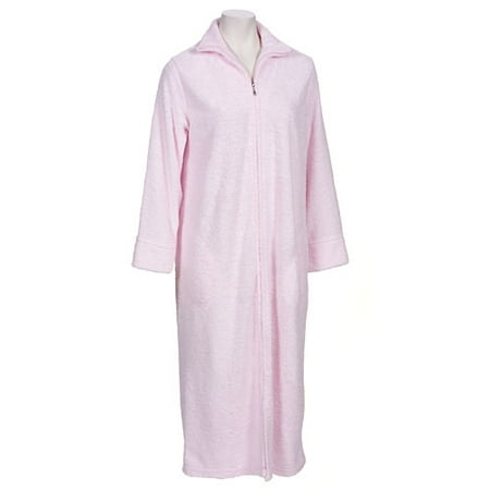 Women's Zip-Front Plush Robe