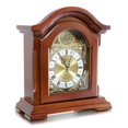 thumbnail image 2 of Bedford Clock Collection BED6003 Redwood Mantel Clock with Chimes, 2 of 5