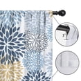 thumbnail image 4 of Blackout Kids Curtains,Boho Bohemia Pioneer Flower Art Childrens Insulated Curtains Set Of 2,Bedroom Essentials,Toddler Room Decor 42"x54"(106x137cm), 4 of 4