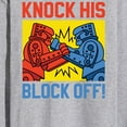 thumbnail image 3 of Rock 'Em Sock 'Em Robots - Knock His Block Off Robot Art - Men's Long Sleeve T-Shirt, 3 of 5