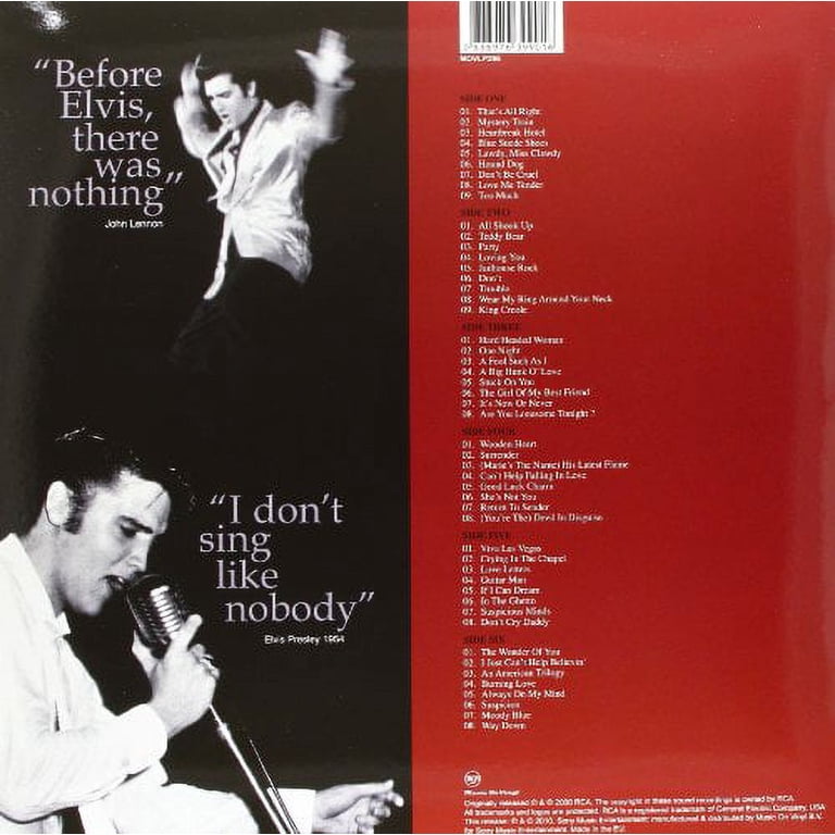 Elvis Presley, Vinyl Record, 50 Greatest Hits, Heavyweight Triple