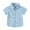 Sky Blue, variant on YTDSCS Toddler Kids Casual Shirts Baby Short Sleeve Lapel Shirts 1-6 Years Summer Solid Colour Dress Tops for Boys