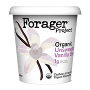 Forager Project Dairy-Free Cashew & Coconut Milk Yogurt, Unsweetened Vanilla