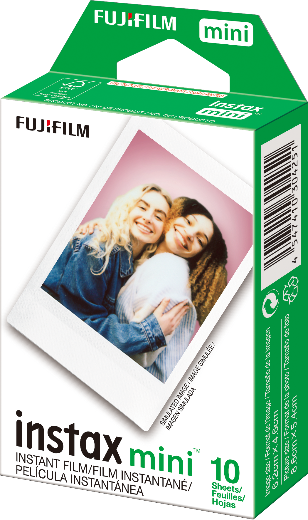 Fujifilm INSTAX Mini 7+ Exclusive Blister Bundle with Bonus Pack of Film (10-pack Mini Film), Gray - image 5 of 8