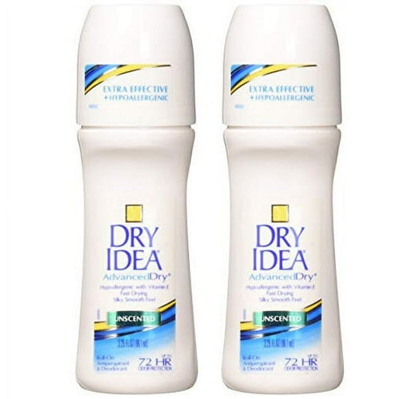 Déodorant Anti-Transpirant, Sans Parfum, 3,25 oz, 2 Paquets