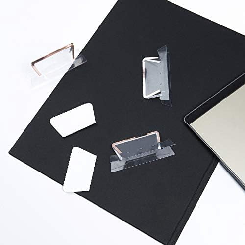 12 Pack Rose Gold Hanging File Folders Letter Size Decorative File Folder Cute Pretty Hanging Folder Organizer for Filing Cabinet Office Home with 1/5-Cut Adjustable Tabs, 3 Marble Design