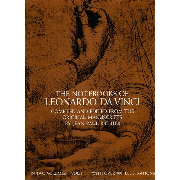 Dover Fine Art, History of Art: The Notebooks of Leonardo da Vinci, Vol. I (Series #1) (Paperback)