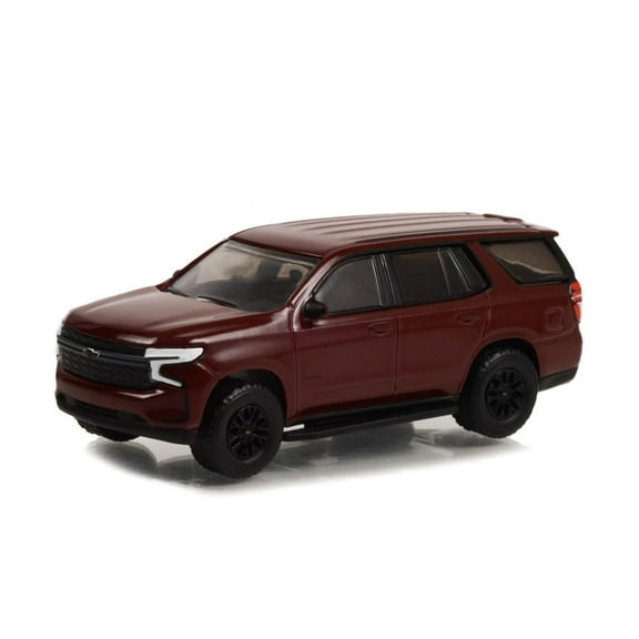 2022 Chevy Tahoe RST, Burgundy - Greenlight 68010B/48 - 1/64 Scale Diecast Model Car