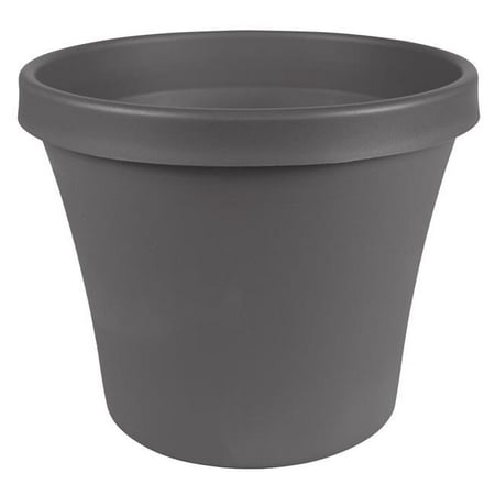 Bloem Terra Pot Planter 24" Charcoal
