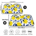 thumbnail image 3 of Fotbe Tropical Lemon Car Windshield Sunshade | Sun Visor Protector Front Window Shade, Keeps Out UV Rays, Keeps Your Vehicle Cool-Medium, 3 of 7