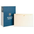 thumbnail image 2 of Business Source, BSN65803, File Pocket, 50 / Box, Manila, 2 of 2