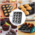 thumbnail image 3 of Charola para 12 cupcakes con antiadherente molde de repostería, 3 of 3