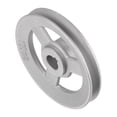 thumbnail image 3 of Uxcell Industrial Sewing Machine Clutch Motor Pulley 15mm Inner 100mm Dia Aluminum Electric Transfer Wheel Pulley, 3 of 5