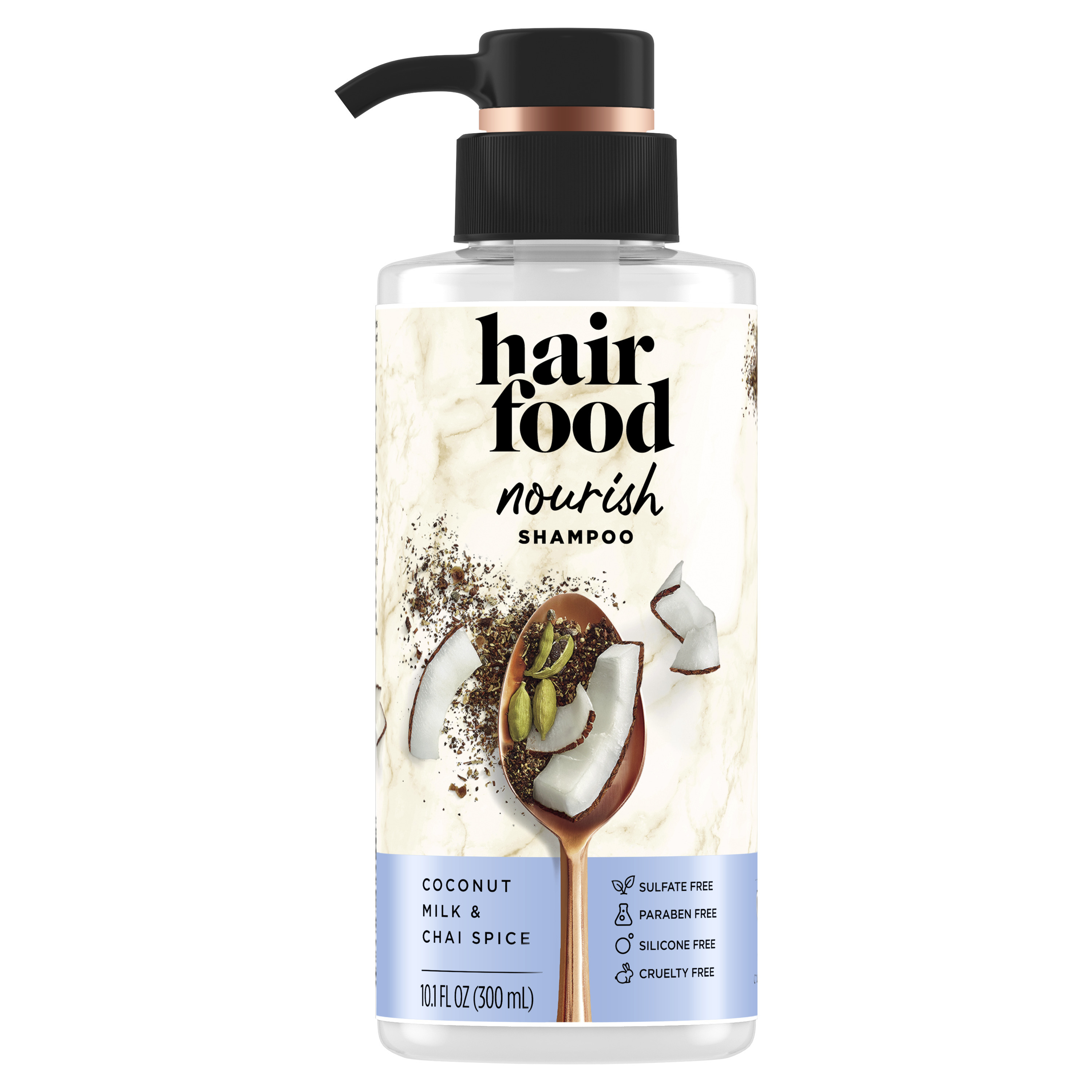 Hair Food Nourishing Shampoo, Coconut and Chai Spice, 10.1 fl oz for All Hair Types - image 2 of 11