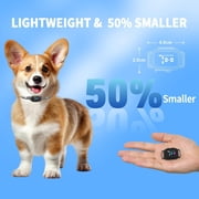 Anti-Bark Collar for Small Dogs, No Shock Anti Barking Collars with 7 Sensitivities, 3 Adjustable Modes Beep & Vibration, IP67 Waterproof - Effective & Humane Small Dogs Bark Collar-Black
