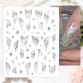thumbnail image 6 of ELF Butterfly Nail Art Stickers Laser Butterflies Decals Stickers 3D Self-Adhesive Nail Sticker Holographic Butterfly Nail Supplies, 6 of 8