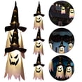 thumbnail image 4 of Lámpara Sombrero Fantasma Brillante Intermitente LED Halloween Color Blanco Cálido 5 Uds., 4 of 9