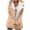 Beige, variant on Jackets for Women Winter, Warm Sherpa Lined Coats Plus Size Faux Suede Pea Coat Outwear Classic-Fit Soft Fleece Jacket Overcoat