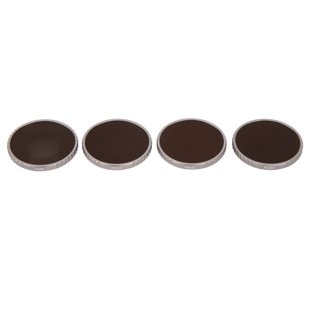 Kit De Filtros ND, Imágenes De Alta Definición Vidrio óptico Recubrimiento Nano Multicapa Resistente A Las Manchas Filtros ND8 ND16 ND32 ND64 Para Osmo Action 4