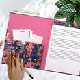 thumbnail image 2 of Pukka Pad, Bloom A4 Padfolio , Document Storage Clipboard with Inner File Folder and Notepad , 32 x 13.5cm , Blue, 2 of 5