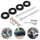 thumbnail image 4 of Muyoka Kit de reparación de tapa de cámara de válvula para Ford Transit Mk7 2.2 TDCi Arandela de sellado de inyector diésel Conector de fugas Junta tórica Kit de reparación de sello de inyector de com Muyoka Hogar, 4 of 6