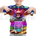 thumbnail image 3 of Camiseta Funkin de viernes por la noche para niños, camiseta divertida de manga corta con dibujos animados del juego FNF, camiseta 3D de verano para niños, ropa kawaii para niños, camiseta de anime, 3 of 5