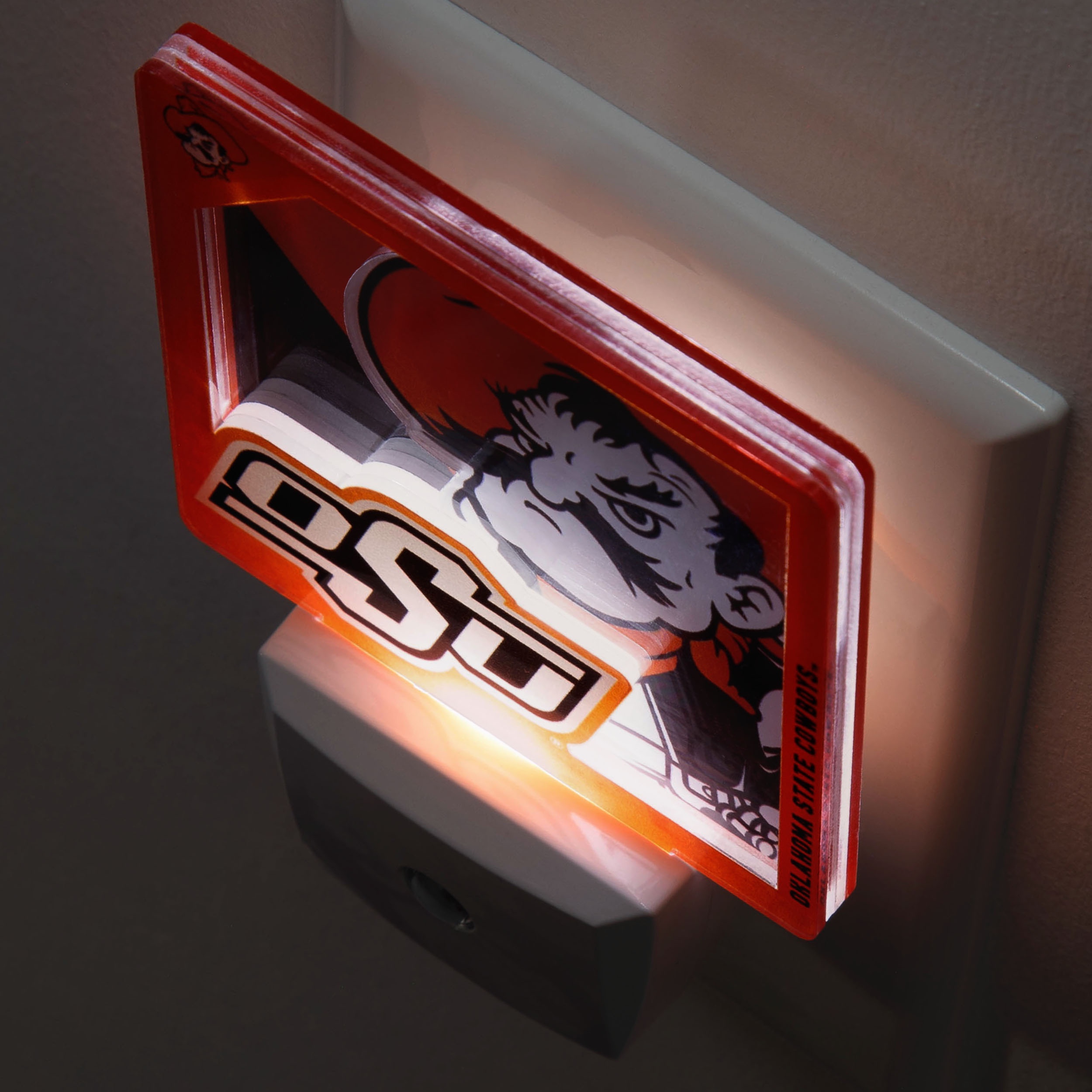 Oklahoma State Cowboys Logo Series Nite Light