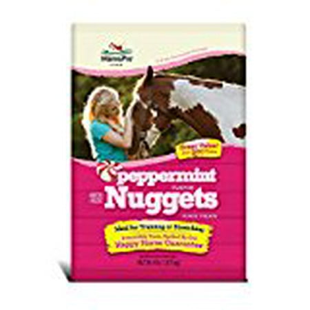 Manna Pro Bite Size Nuggets Horse Treat, Peppermint, 4 (Best Way To Treat Thrush In Horses)