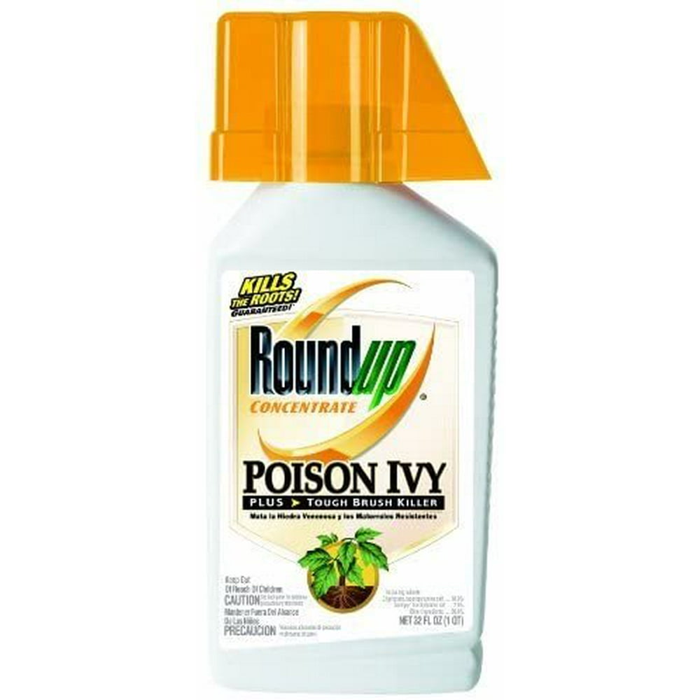Roundup Poison Ivy & Tough Brush Killer Glyphosate Concentrate 32 Oz