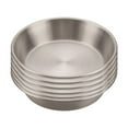 thumbnail image 3 of Plats de Sauce en Acier Inoxydable / 6 Pcs Mini Plats Individuels / Bols à Sauce Ramequin pour Pudding pour Maison Fête Restaurant, 3 of 5