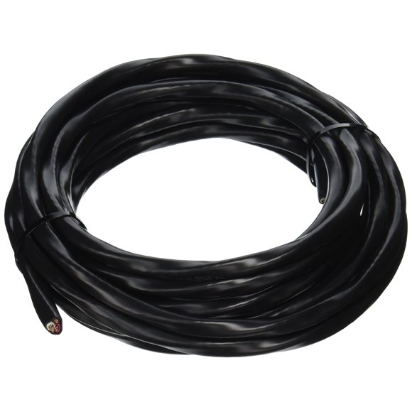 Southwire 63949221 25' 8/3 with ground Romex brand SIMpull residential indoor electrical wire type NM-B; Black