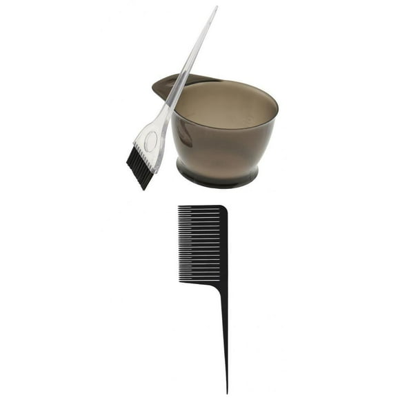 Cepillo para Tinte de Cabello jinwen 3 Piezas Herramienta del Tinte del Peluquero