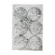 thumbnail image 2 of Fiudx Bolas Navideñas Tejidas, Juego de 6 Adornos de Plástico de Colores Brillantes, Diseño Único E Intrincado, Perfectas para Árboles de Navidad, Guirnaldas, Coronas y Fiestas Navideñas, Tamaño de 4, 2 of 7