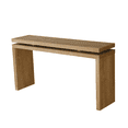 thumbnail image 5 of Tcbosik Farmhouse Console Table, 60" Long Sofa Table, Accent Foyer Table for Hallway, Entryway, Living Room, Easy Assembly, Antique Brown, 5 of 7