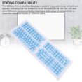 thumbnail image 3 of French Keyboard Keycap 132 Keys, Applicable Keyboards for 61, 64, 68, 84, 87, 96, 98, 100, 104, 108 Keyboards, Mechanical Keyboard Keycaps, Easy To Replace, for Office Home, 3 of 7