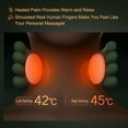 thumbnail image 5 of DrVibro Neck Massager, Shiatsu Neck and Back Massager with Heat, 4D Kneading Simulated Human Hand Design Electric Deep Tissue Massage, Portable Body Massager for Shoulder, Pain Relief & Muscle Relax, 5 of 9