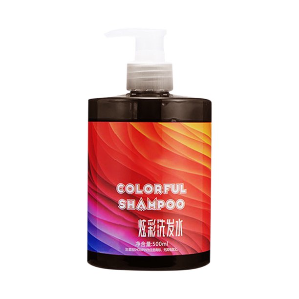 Promotion Champú para el cabello, 500ml, cera para el cabello, Color duradero, cera para el cabello, tinte de peinado Natural para hombres y mujeres, fiesta, Cosplay(Buy 2 Save 10%)