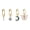 Gold, variant on 16G 4Pcs Zirconia Hoop Navel Belly Rings Water Drop Belly Piercing Pendant Pearl Navel Piercing