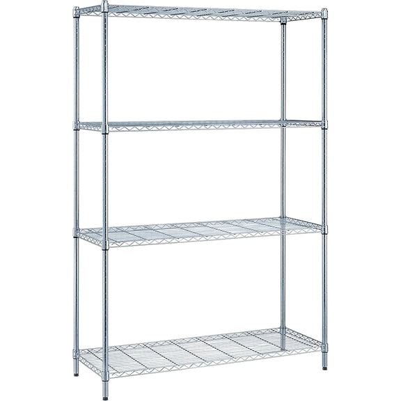 Quantum Storage RWR72-2430LD 1 Box Wire Shelving Unit- 30 x 24 x 72 in.