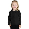 thumbnail image 7 of Utlike Girls Jacket Toddler Baby Solid Knit Sweater Round Neck Long Sleeve Pullover Sweatshirt Coat Fall Winter Clothes Versatile Top Activewear Size 12 Months-18 Months, 7 of 7
