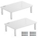 thumbnail image 1 of Soporte para monitor BONTEC, paquete de 2 unidades, para ordenador portátil, color blanco, 1 of 7