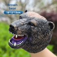 thumbnail image 1 of Dinosaur Hand Puppet Gloves Soft Silicone Triangle Dragon King Dragon Children's Simulation Animal Model Boys Toy Direct From Ma, 1 of 5